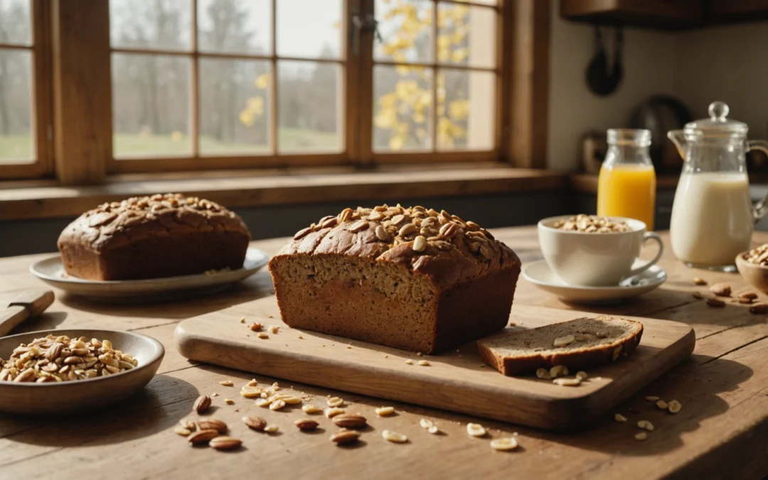 banana bread healthy petit déjeuner