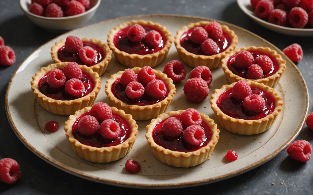Succombez aux tartelettes framboises sans culpabilité : un plaisir sain et fruité