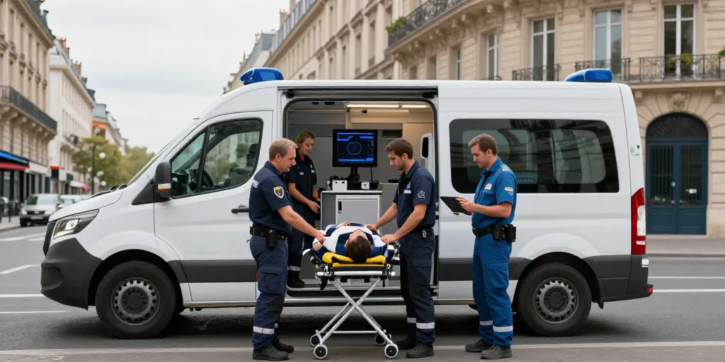 Les nouvelles innovations des services d'ambulance à Paris